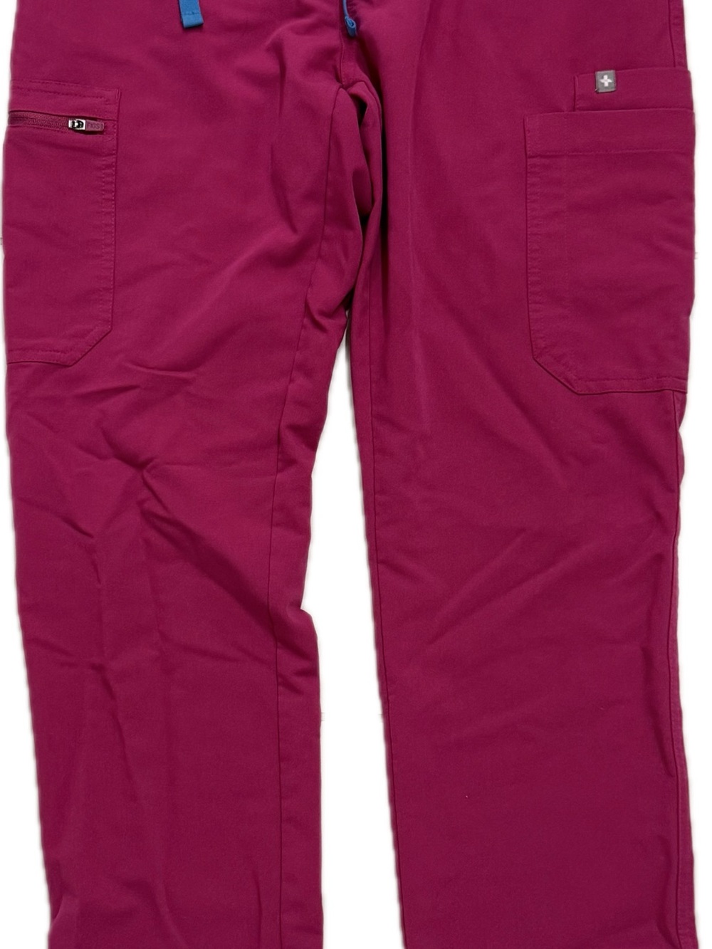 Figs Scrub Top and Pants in Magenta - Picture 3 of 3